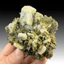 Stibnite with Siderite, Barite - image 1