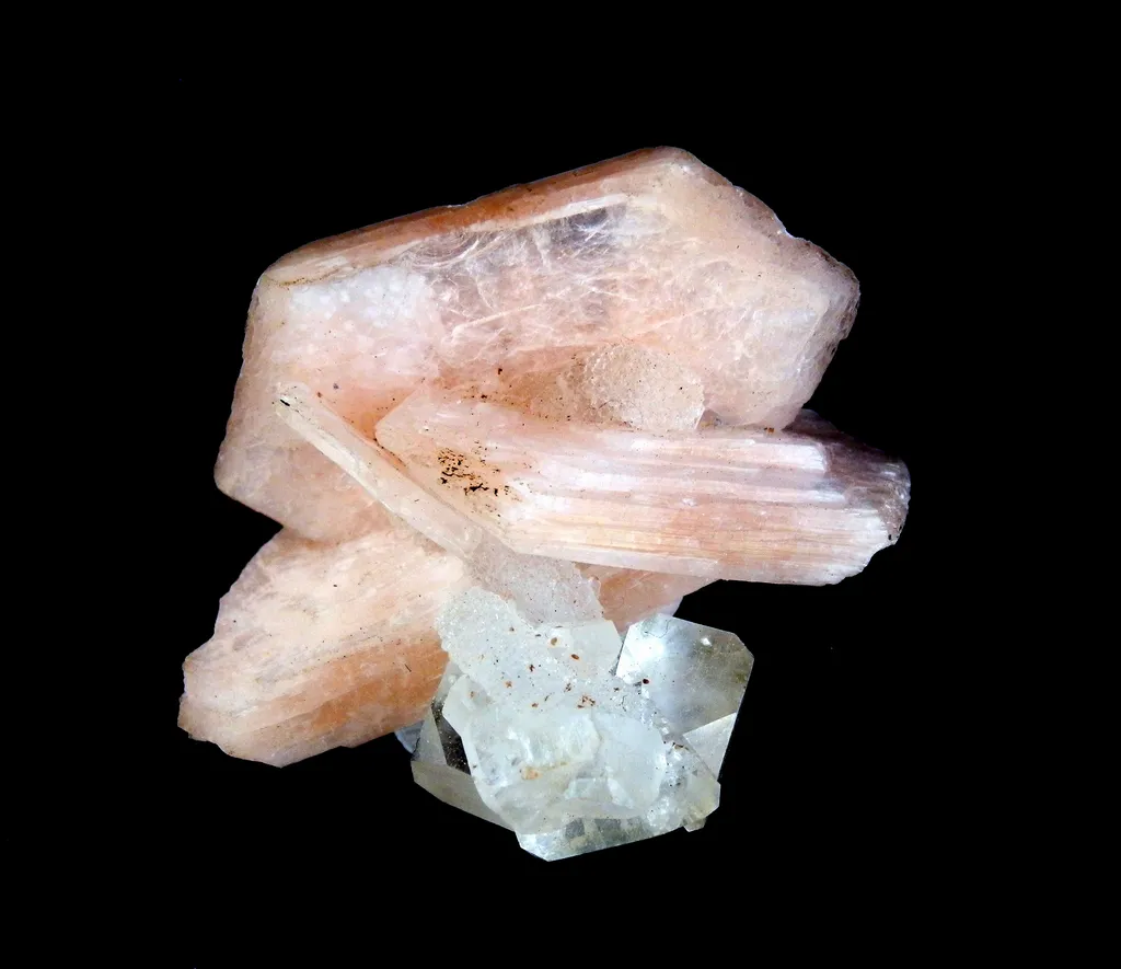 Stilbite / Apophyllite, Poona, Inde image