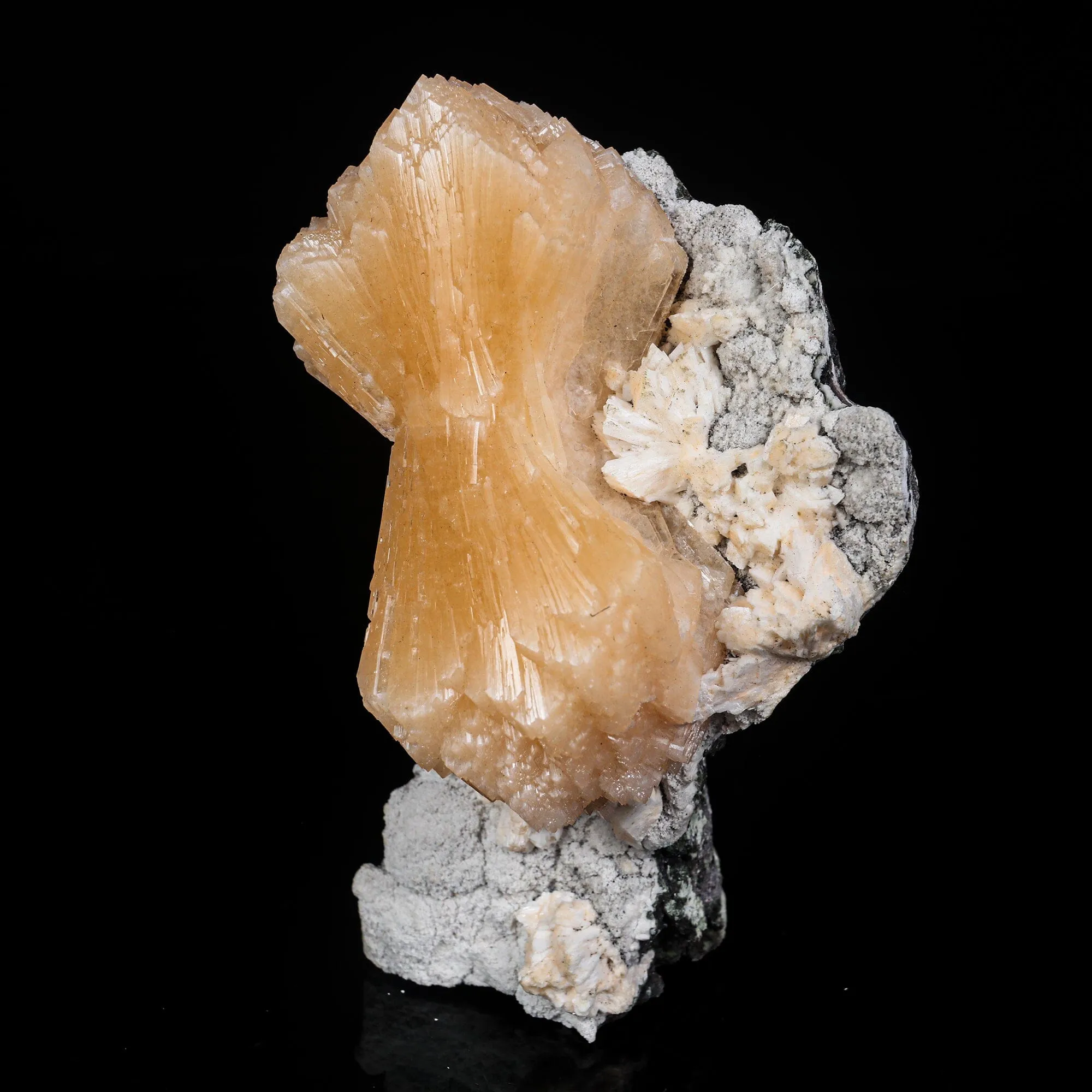 Stilbite Bow Free Standing Natural Mineral Specimen - image 3