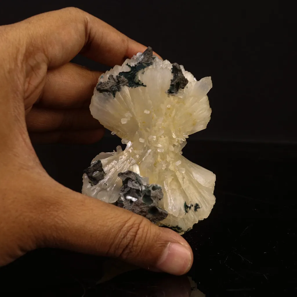 Stilbite Bow Natural Mineral Specimen - image 5