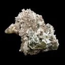 Stilbite Bow Shape Crystal on Heulandite Natural Mineral Specimen - image 5