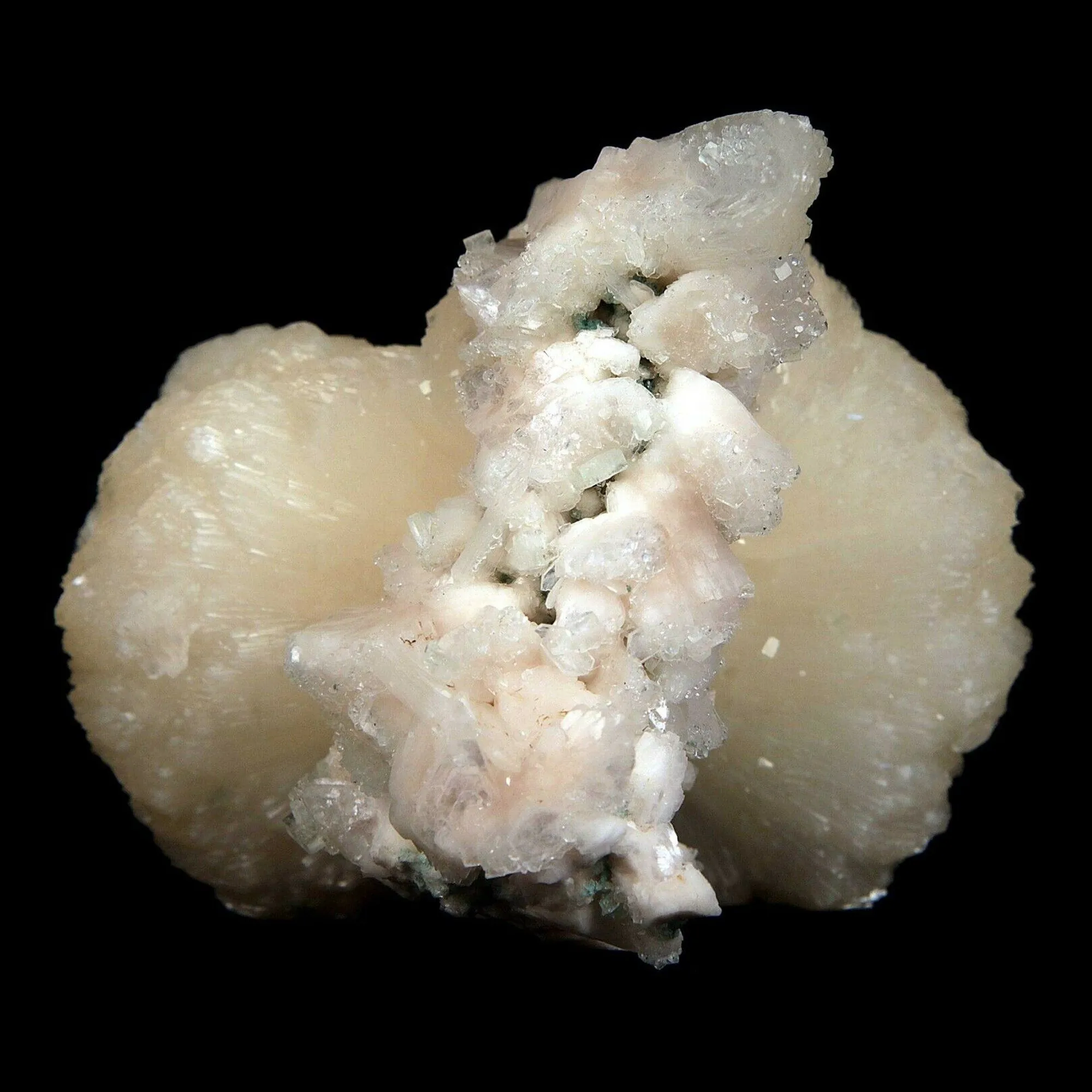 Stilbite bow shape formation Natural Mineral Specimen - image 6