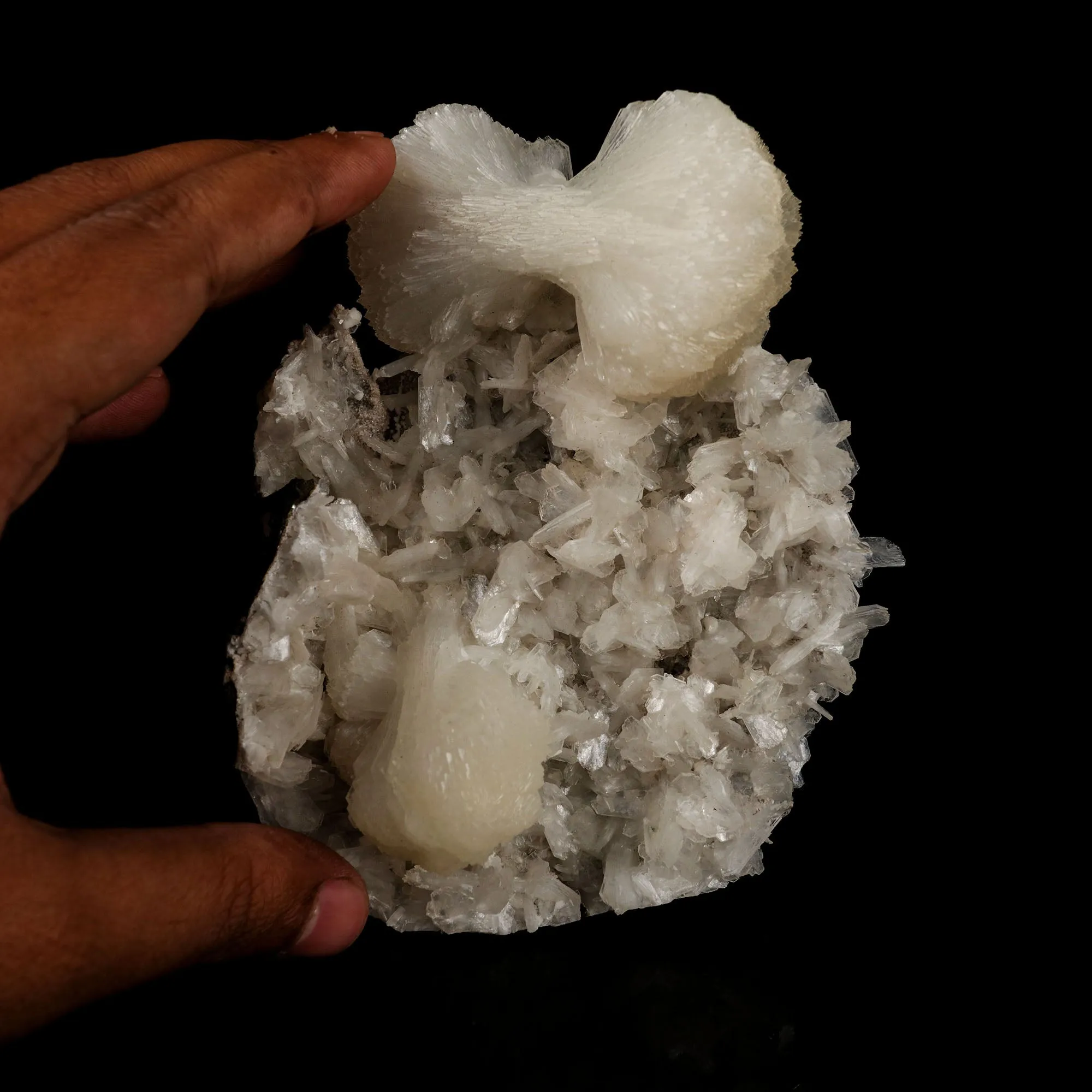 Stilbite bow shape formation Natural Mineral Specimen - image 4