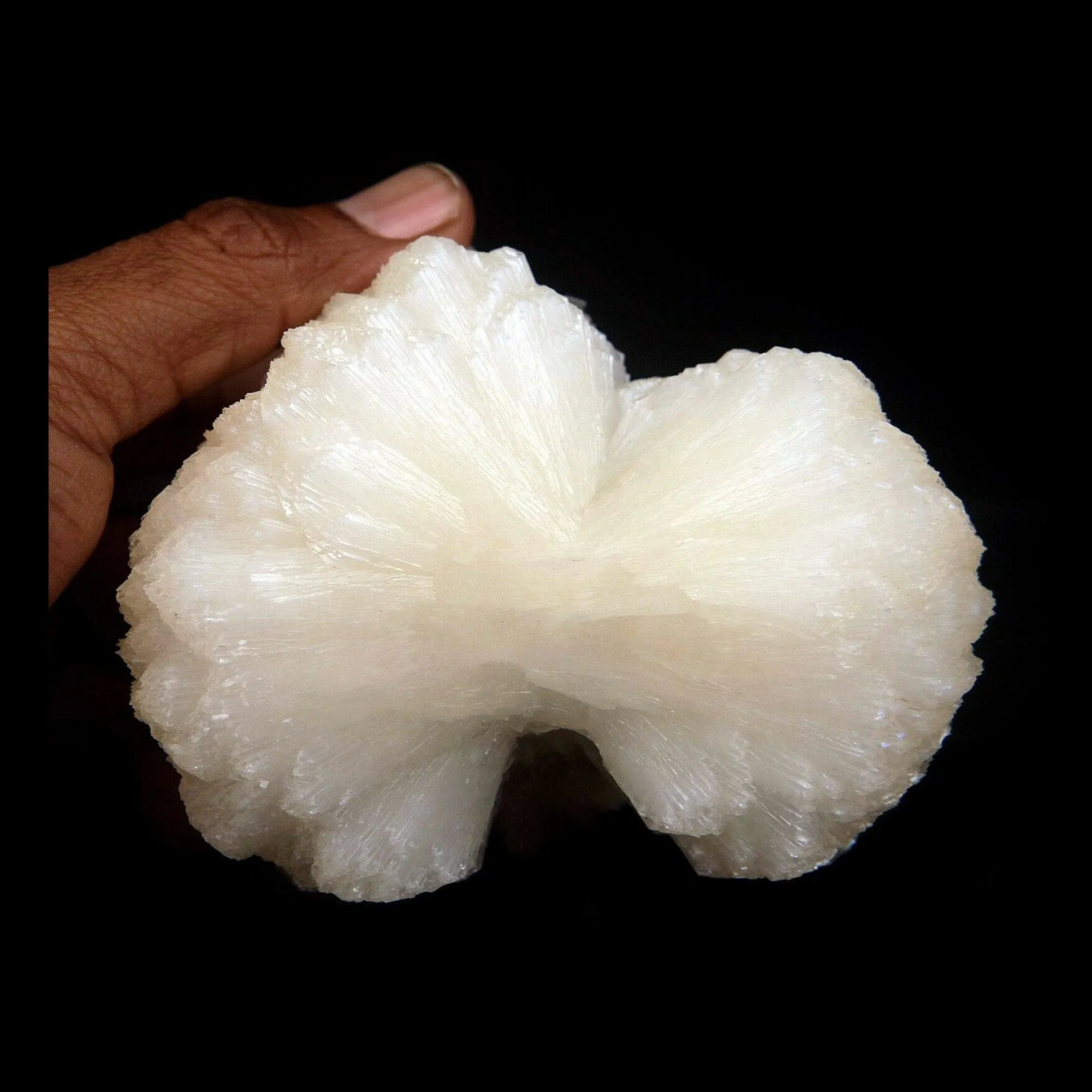 Stilbite bow shape formation Natural Mineral Specimen - image 5