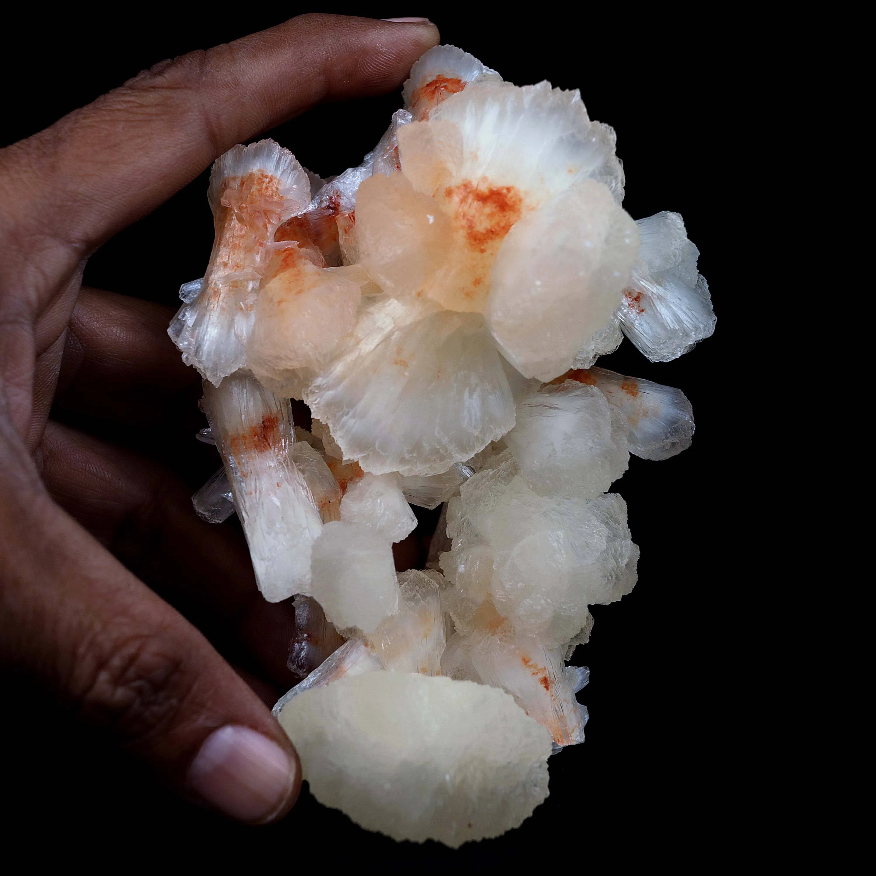 Stilbite Bow Shape Natural Mineral Specimen - image 4