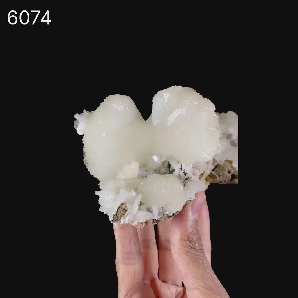 Stilbite Bow Tie Cluster Natural Mineral Specimen - image 6