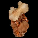 Stilbite 'Bow-Tie' on Heulandite Natural Mineral Specimen - image 1