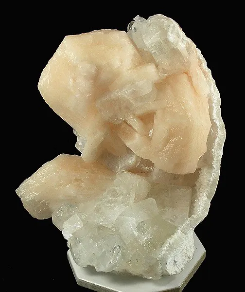 Stilbite-Ca, Apophyllite-(Kf) image