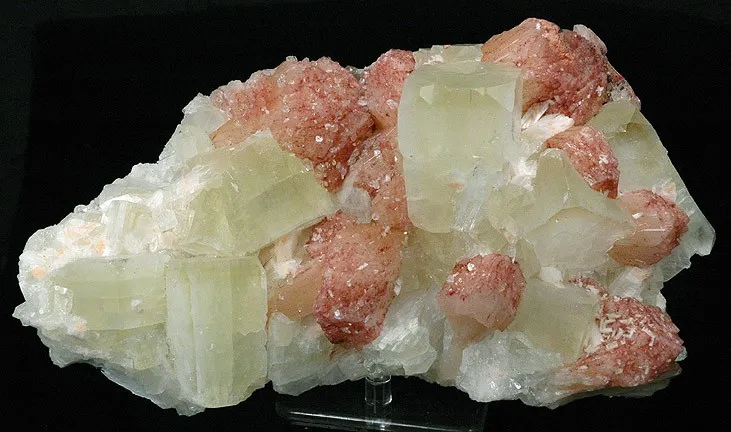 Stilbite-Ca, Apophyllite-(Kf) image
