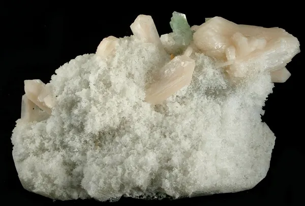 Stilbite-Ca, Apophyllite-(Kf), Quartz image