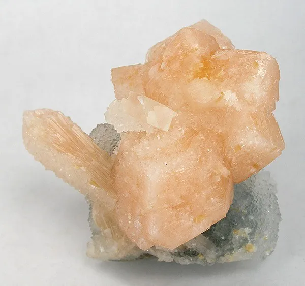 Stilbite-Ca, Quartz - image 1