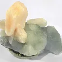 Stilbite-Ca, Quartz - image 1