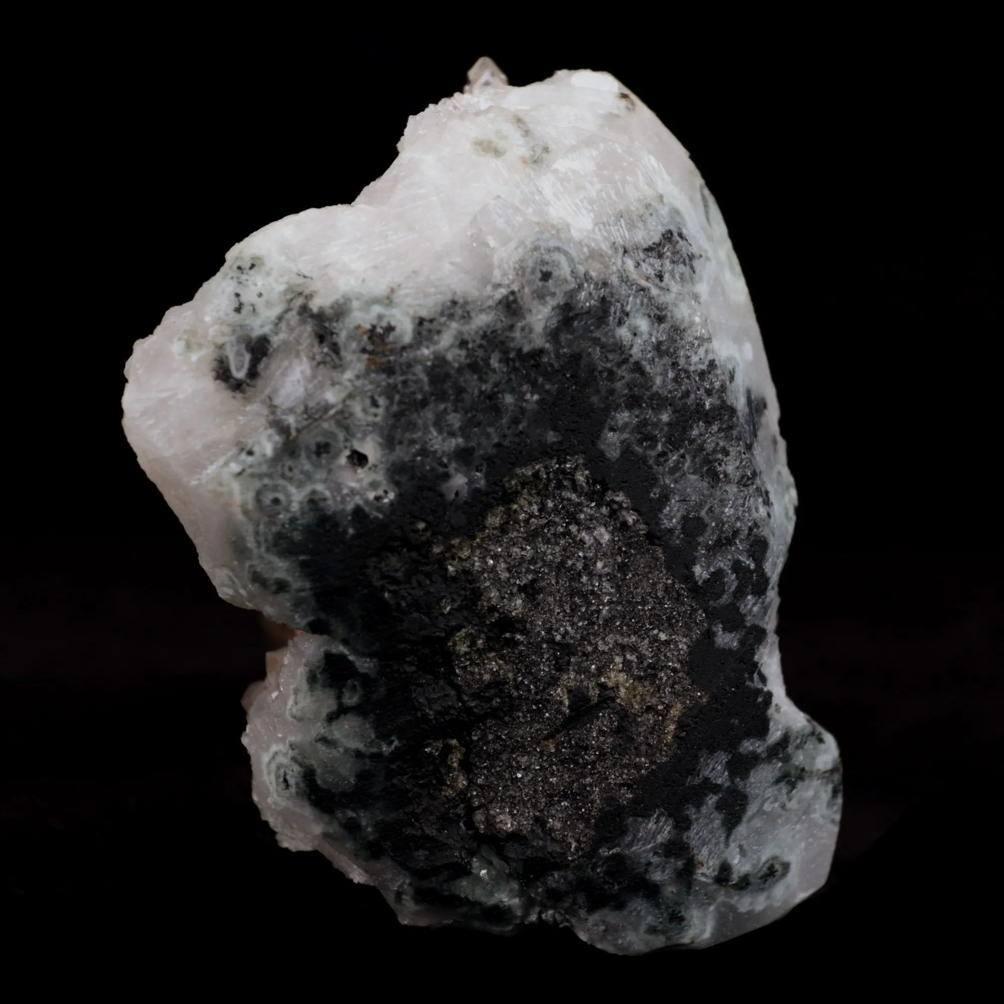 Stilbite Cluster on Gemmy Apophyllite With MM Quartz Natural Mineral Specimen - image 5