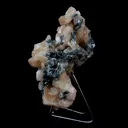 Stilbite Crystals on Chalcedony Big Cluster Natural Mineral Specimen - image 6