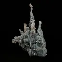 Stilbite Crystals on Chalcedony Coral Formation Natural Mineral Specimen - image 3