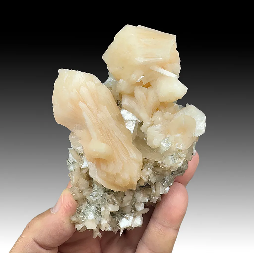 Stilbite from Pune District, Pune Division, Maharashtra, India image