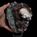 Stilbite Fuse with Marshy Green Heulandite Natural Mineral Specimen - image 3