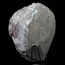 Stilbite Fuse with Marshy Green Heulandite Natural Mineral Specimen - image 6