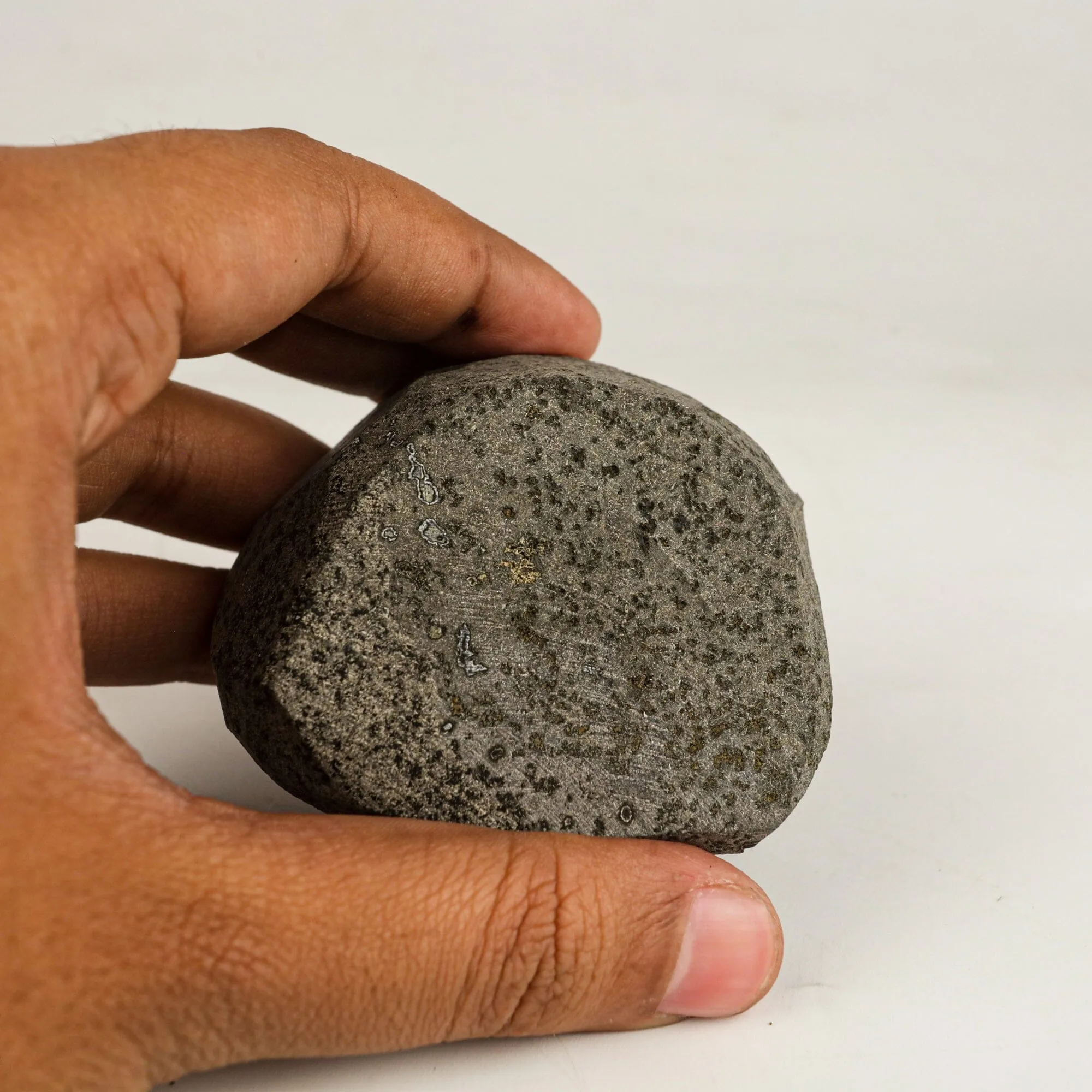 Stilbite in Chalcedony Geode Free Standing Natural Mineral Specimen - image 5
