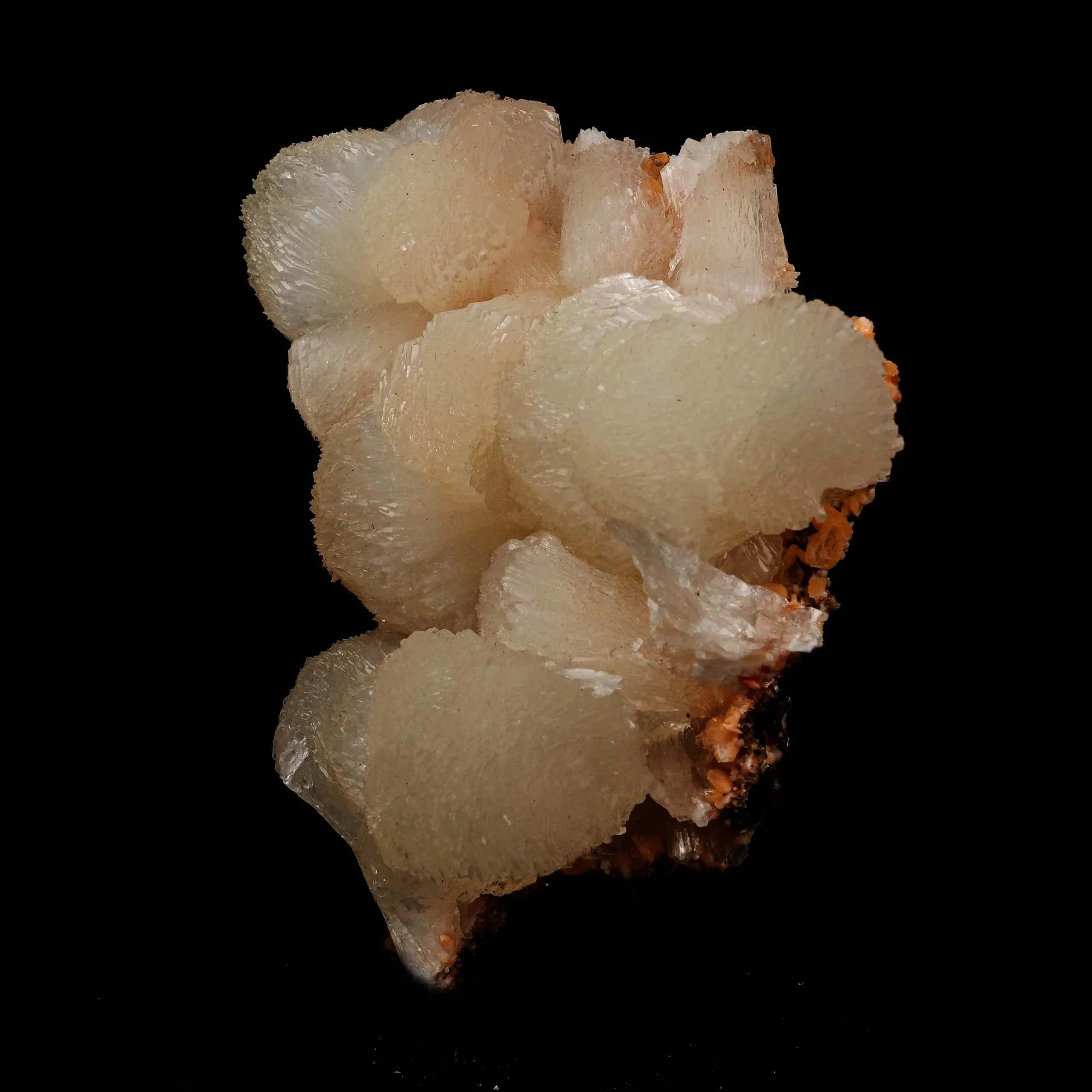 Stilbite Lusterous Cluster Natural Mineral Specimen - image 3