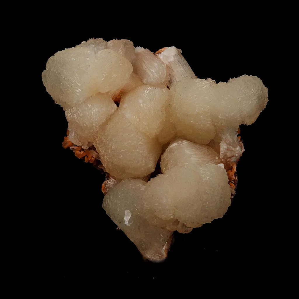 Stilbite Lusterous Cluster Natural Mineral Specimen image