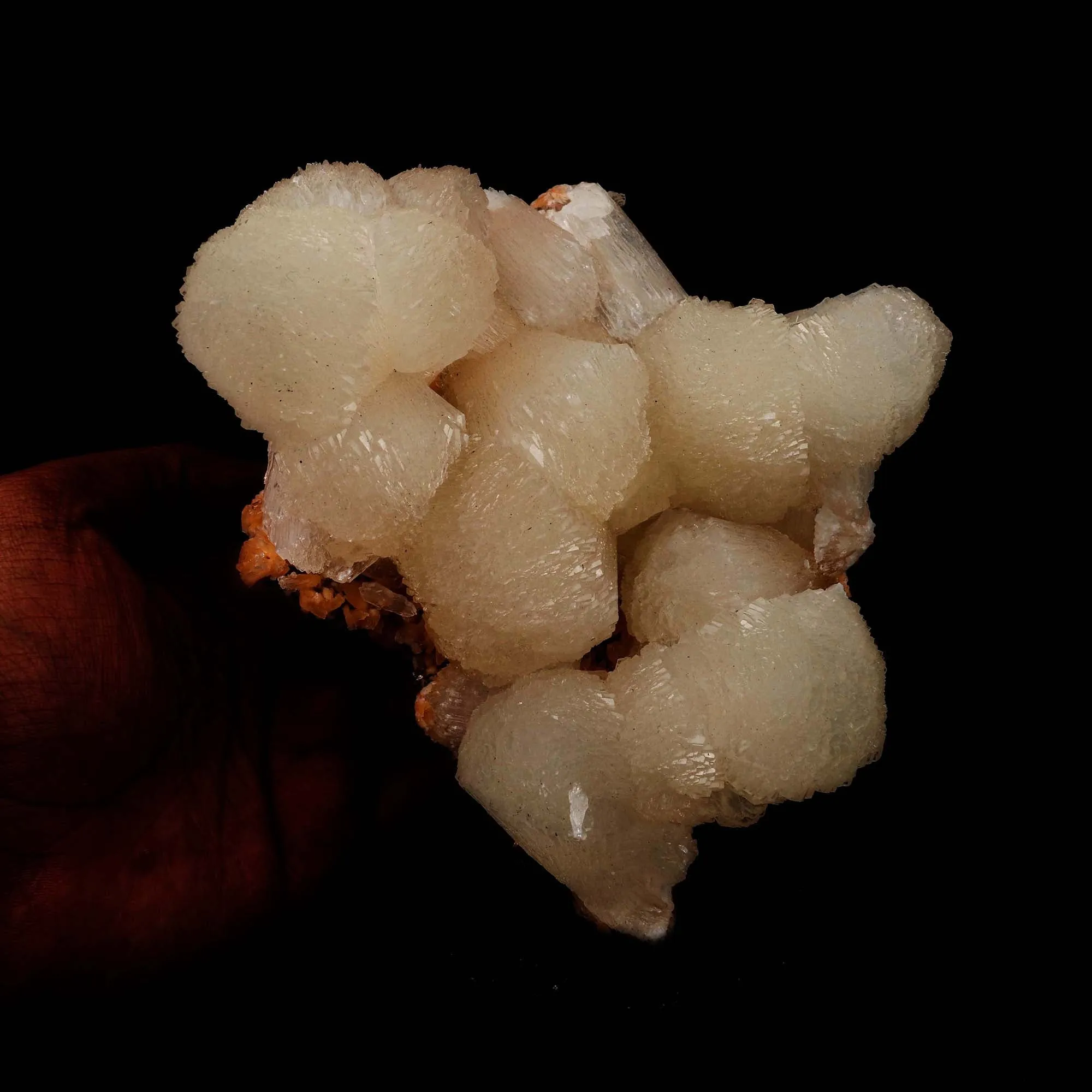 Stilbite Lusterous Cluster Natural Mineral Specimen - image 4