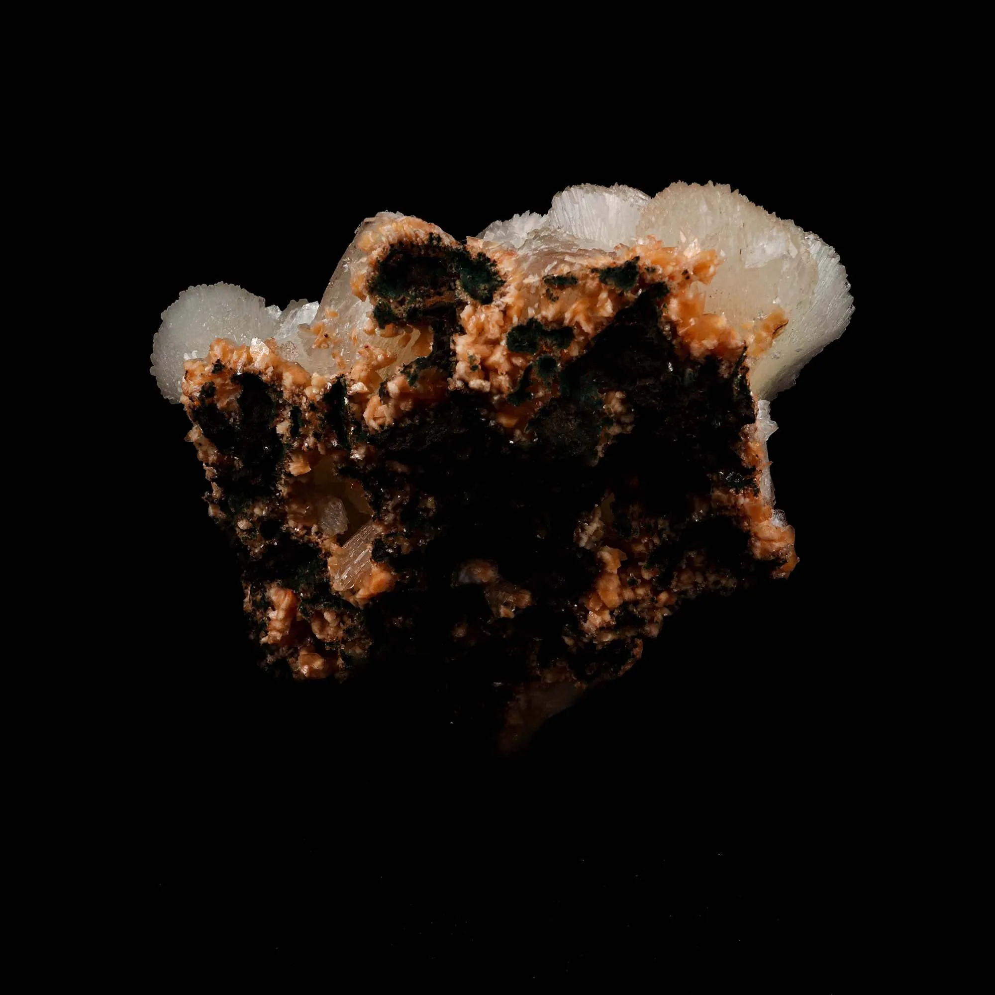 Stilbite Lusterous Cluster Natural Mineral Specimen - image 5