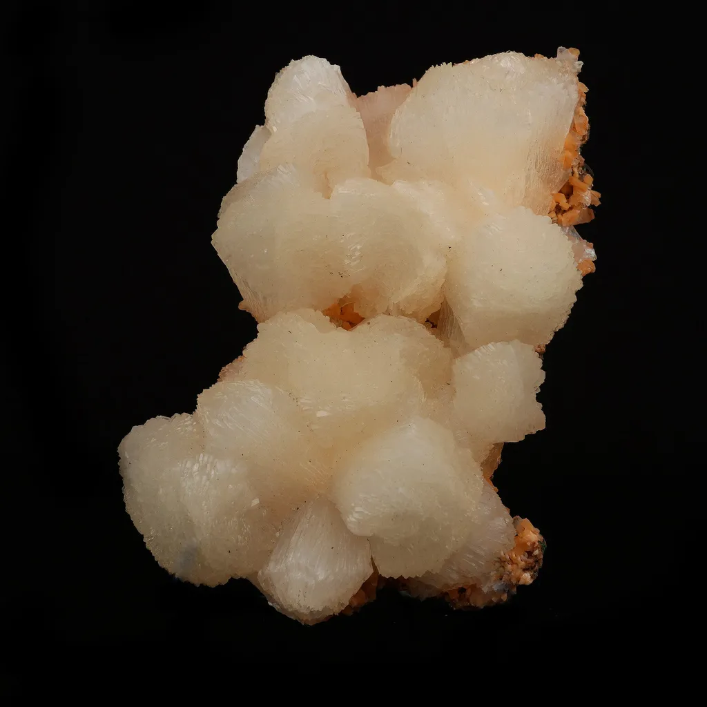 Stilbite Lusterous Cluster Natural Mineral Specimen image