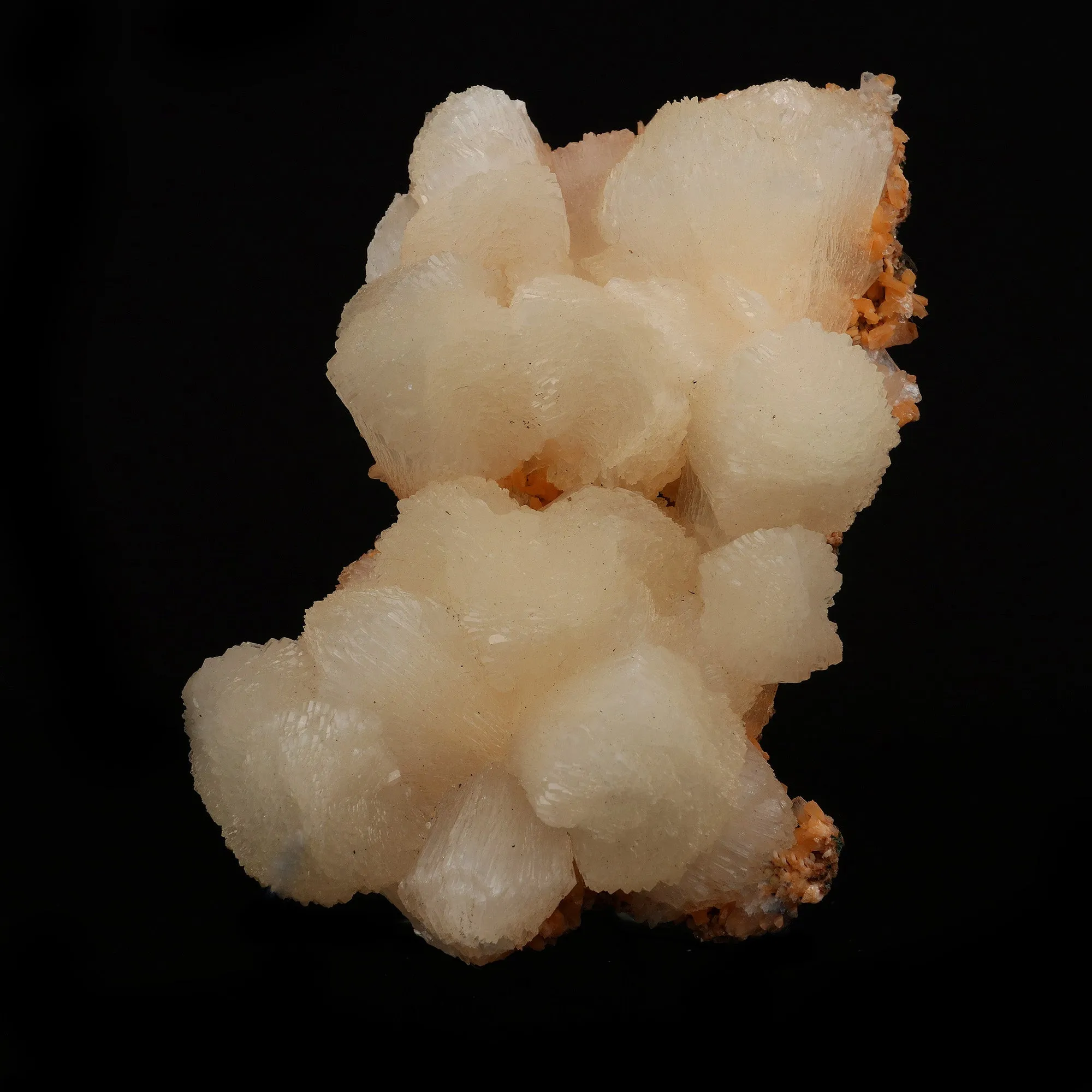 Stilbite Lusterous Cluster Natural Mineral Specimen - image 1