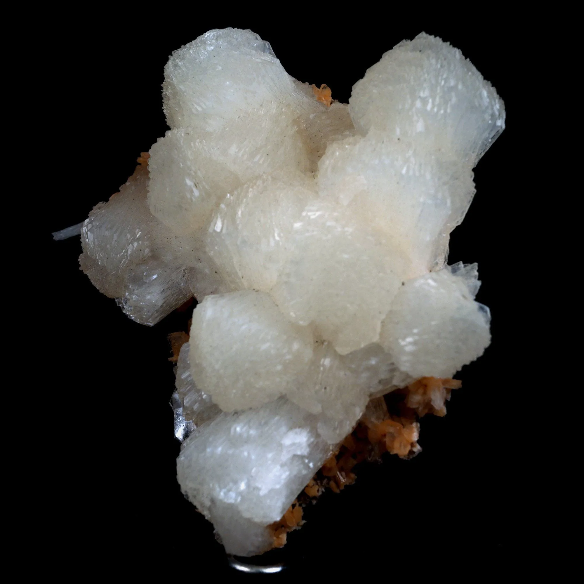 Stilbite Lusterous on Heulandite Natural Mineral Specimen - image 3