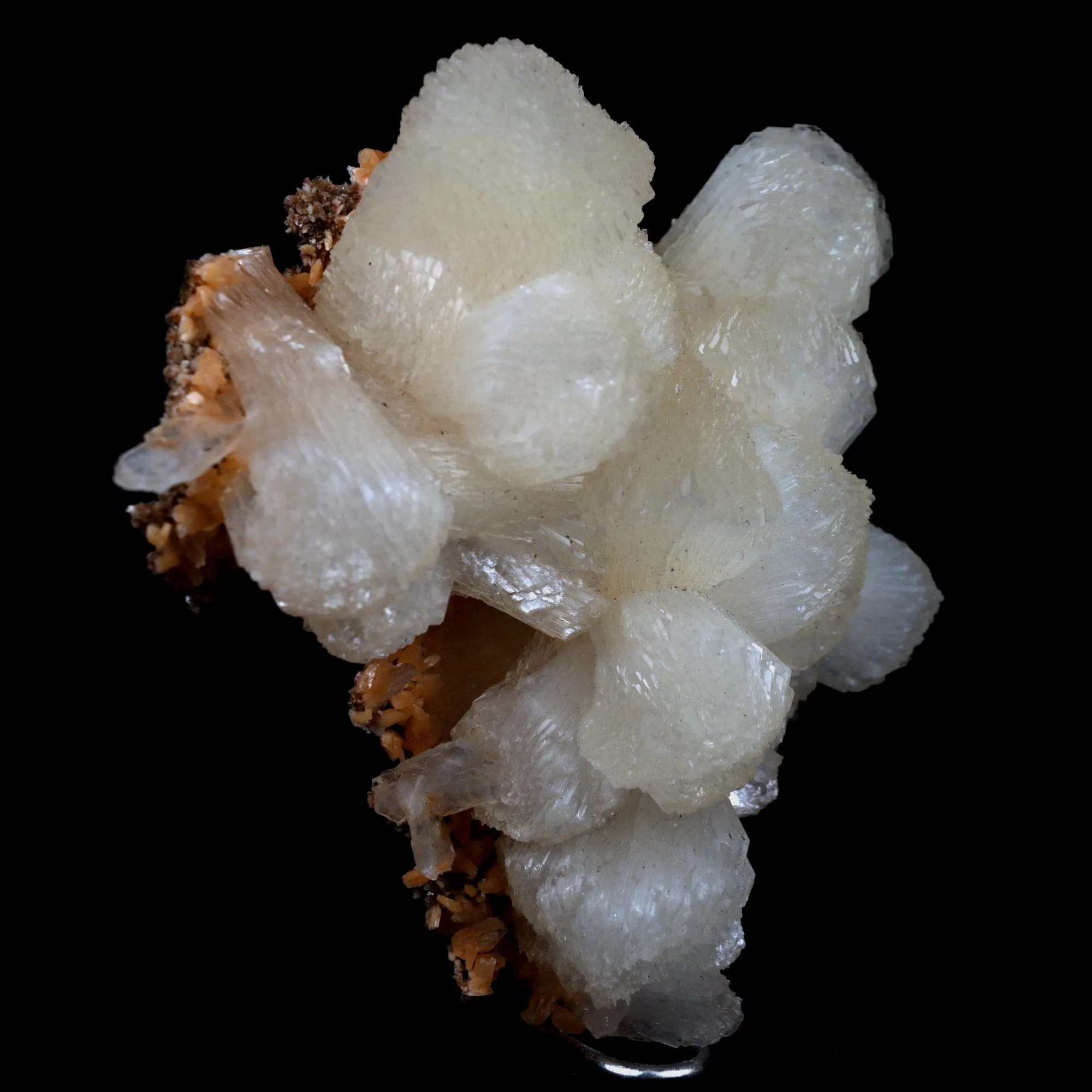 Stilbite Lusterous on Heulandite Natural Mineral Specimen - image 2