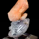 Stilbite on Apohyllite - image 3
