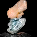 Stilbite on Apohyllite - image 1