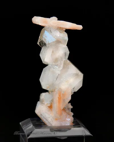 Stilbite on Apohyllite image