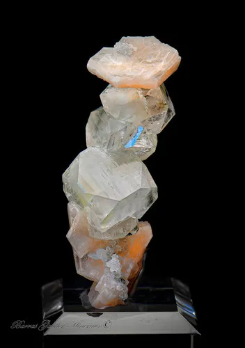 Stilbite on Apohyllite - image 2