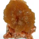 Stilbite on Chabazite - image 1
