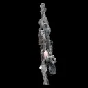 Stilbite on Chalcedony Coral Natural Mineral Specimen - image 1