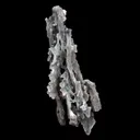 Stilbite on Chalcedony Coral Natural Mineral Specimen - image 3
