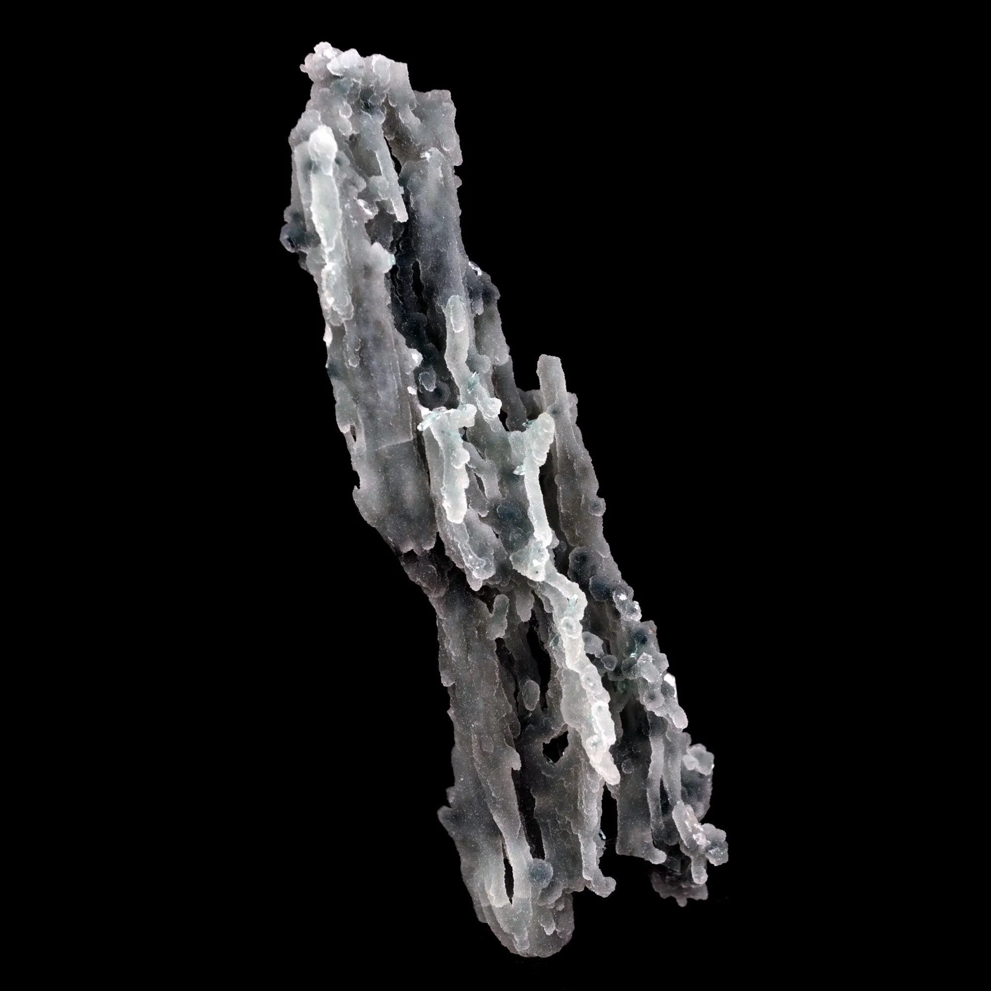 Stilbite on Chalcedony Coral Natural Mineral Specimen - image 2