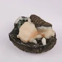 Stilbite on Chalcedony Free Standing Natural Mineral Specimen - image 2