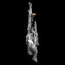 Stilbite on Chalcedony Stalactites Natural Mineral Specimen - image 2