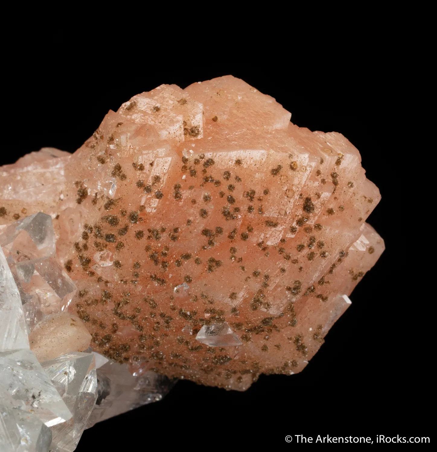 Stilbite on Fluorapophyllite - image 4
