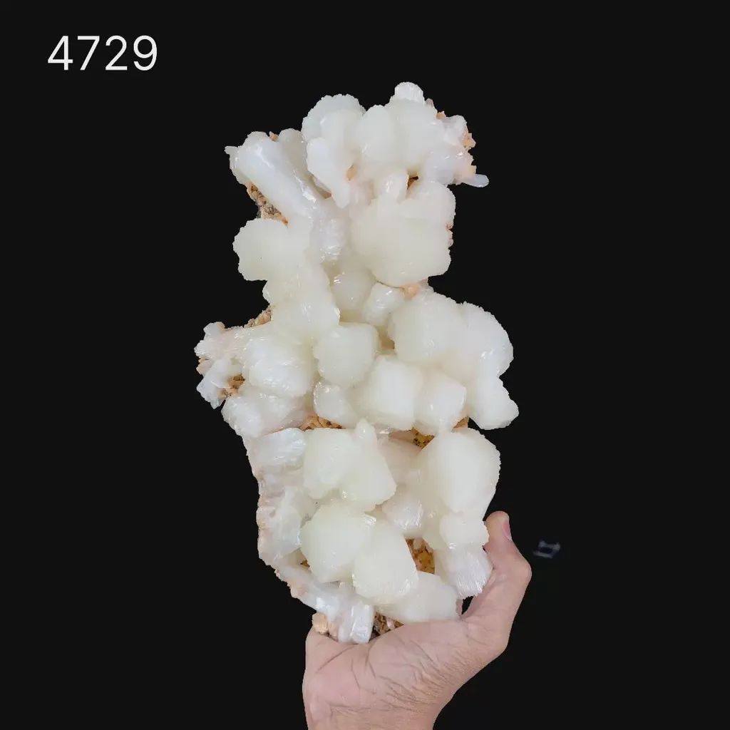 Stilbite on Heulandite Natural Mineral Specimen - image 6