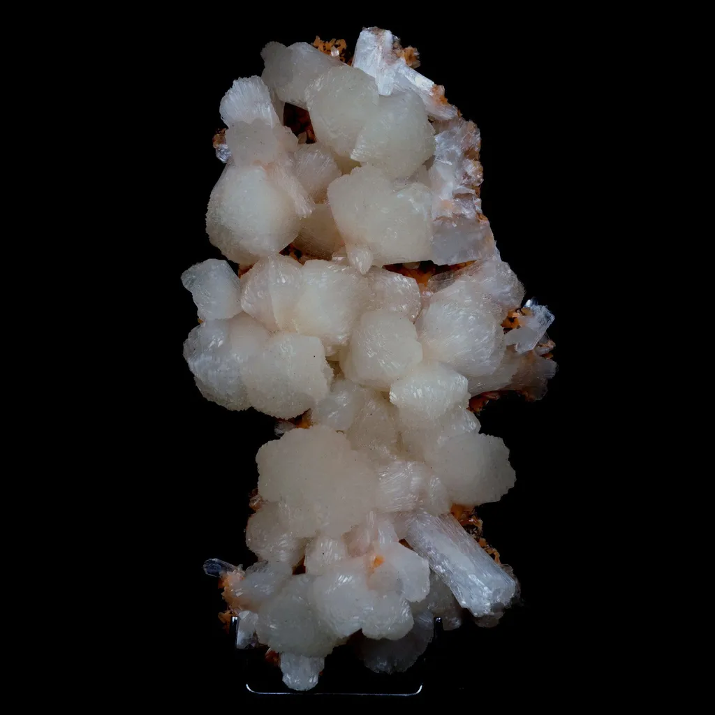 Stilbite on Heulandite Natural Mineral Specimen image