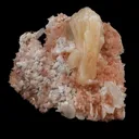 Stilbite on Heulanidte Natural Mineral Specimen - image 3