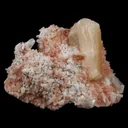 Stilbite on Heulanidte Natural Mineral Specimen - image 1