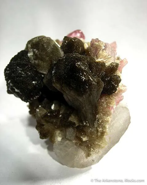 Stilbite on Quartz - image 2