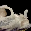 Stilbite on Quartz - image 4