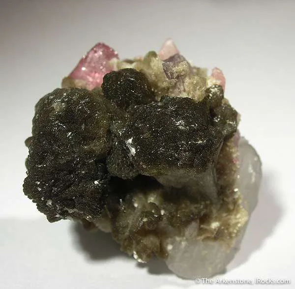 Stilbite on Quartz - image 1