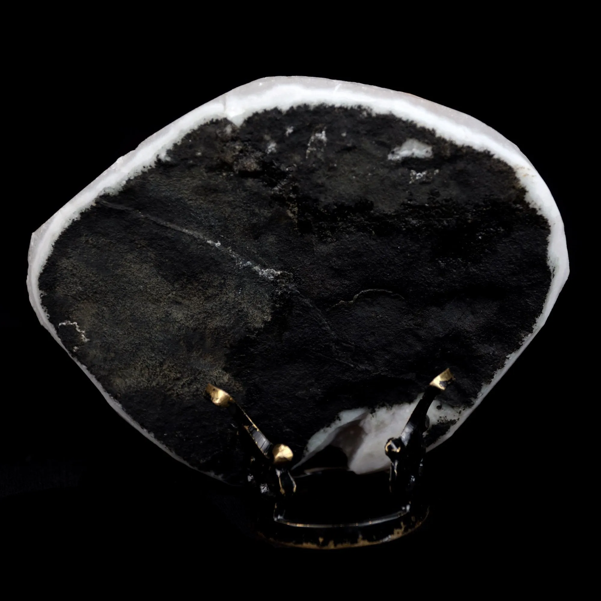 Stilbite Orange on Apophyllite Microcrystaline Natural Mineral Specimen - image 5